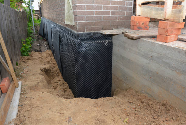SJ Waterproofing Pros technician performing targeted Crawl Space Encapsulation assessment in Mount Meigs, AL